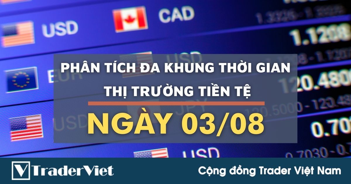 Phân tích Forex đa khung thời gian - Phiên Âu ngày 03/08