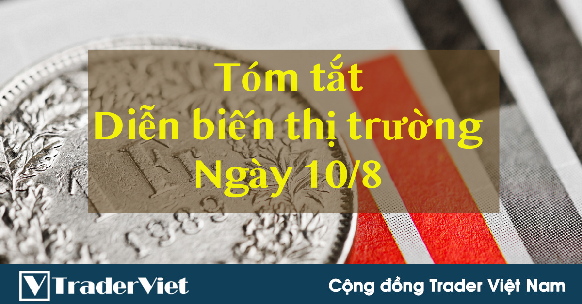 Tóm tắt diễn biến thị trường sau phiên Mỹ - đầu phiên Á ngày 10/8: Các quan chức FED tiếp tục diều hâu, USDCHF tăng mạnh nhất