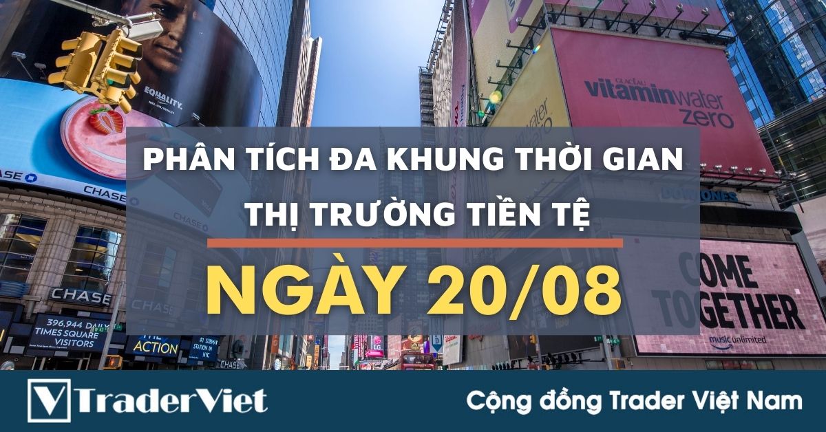 Phân tích Forex hôm nay (20/08) - Phân tích Đa khung thời gian - Phiên Âu