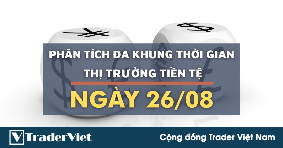 Phân tích Forex hôm nay (25/08) - Phân tích Đa khung thời gian - Phiên Âu