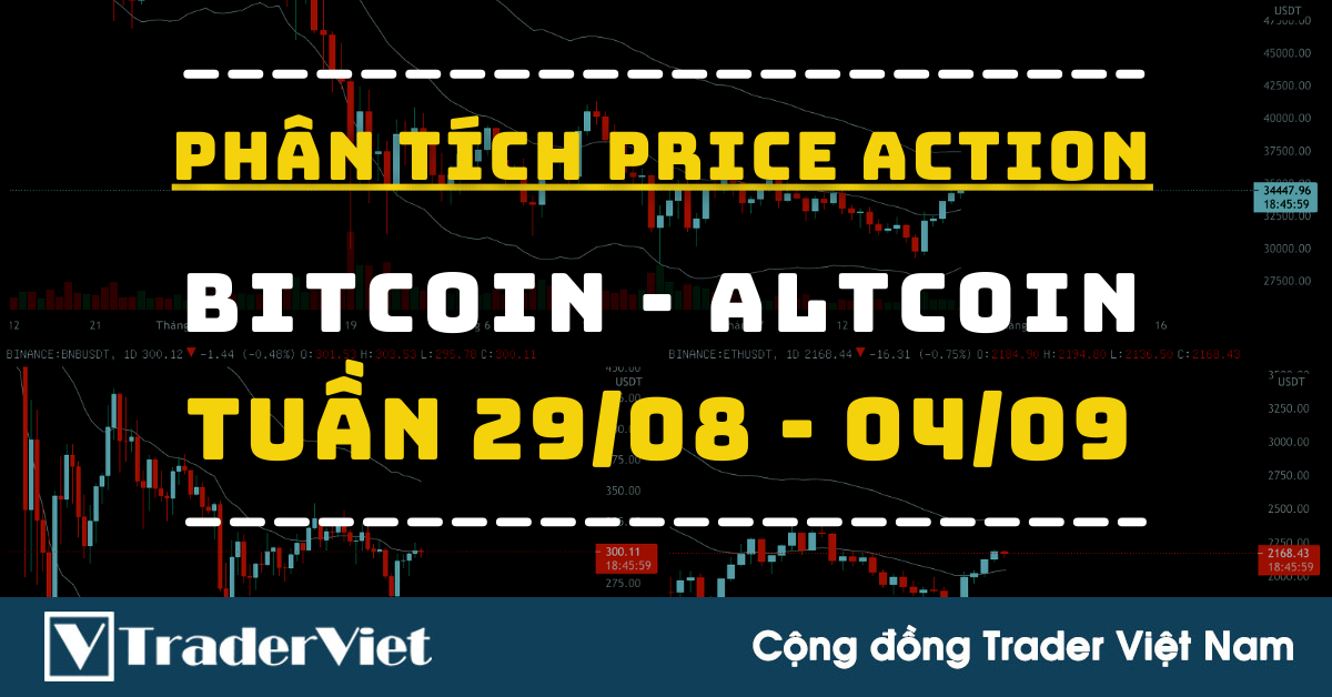 Phân Tích BITCOIN - ALTCOIN Theo Price Action Tuần 29/08-04/09