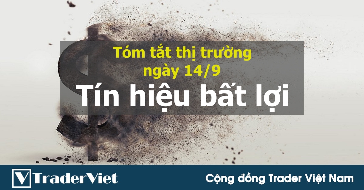 Tóm tắt diễn biến thị trường sau phiên Mỹ - đầu phiên Á ngày 14/9: Tín hiệu bất lợi cho USD