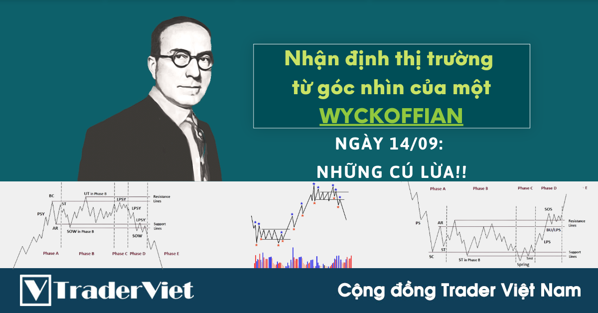 Nhận định Thị Trường dưới góc nhìn của một Wyckoffian - 14/9: Những cú lừa!