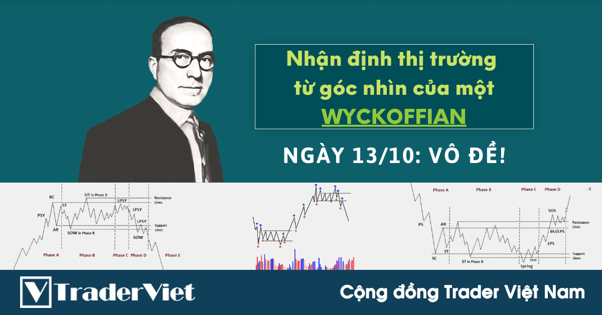 Nhận định Thị Trường dưới góc nhìn của một Wyckoffian - 13/10: Vô đề!