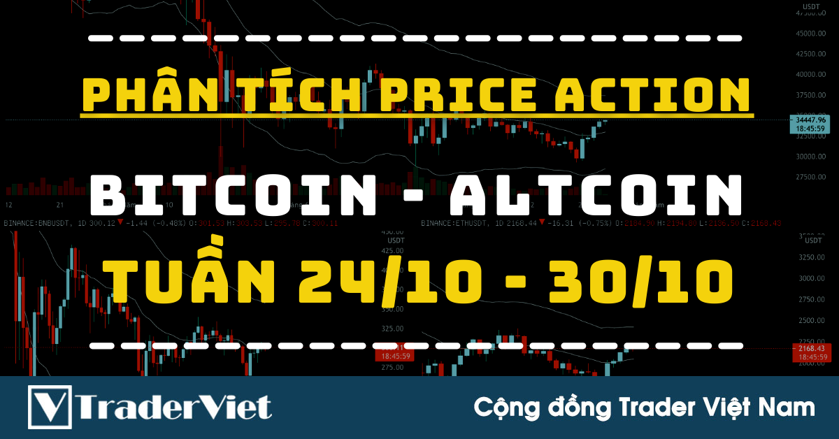 Phân Tích BITCOIN - ALTCOIN Theo Price Action Tuần 24-30/10