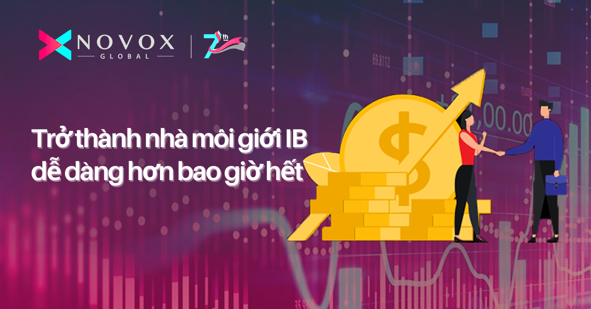 NovoxFX - Cách kiếm tiền của Nhà môi giới (IB)