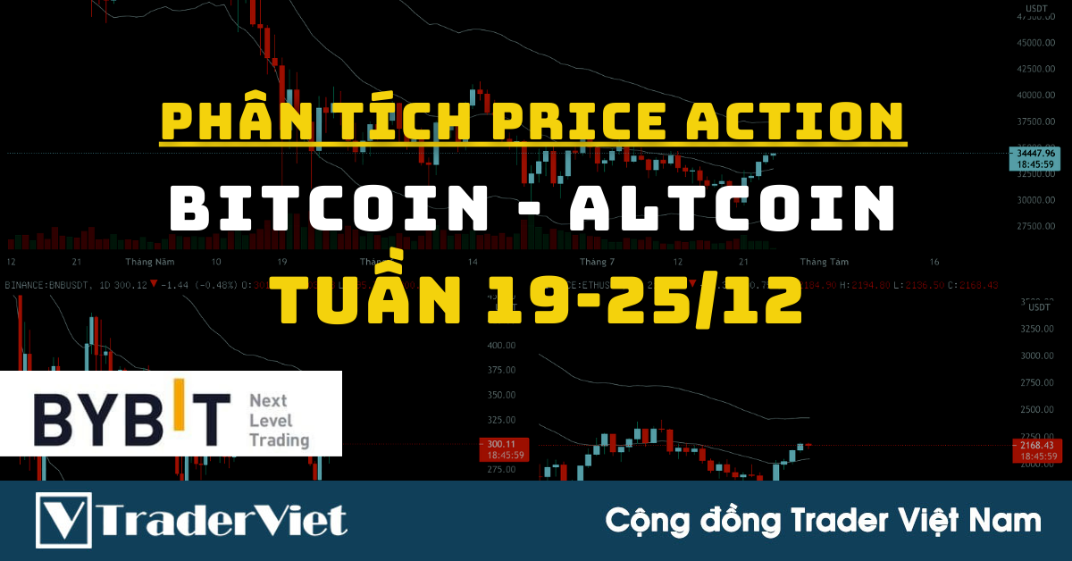 Phân Tích BITCOIN - ALTCOIN Theo Price Action Tuần 19-25/12
