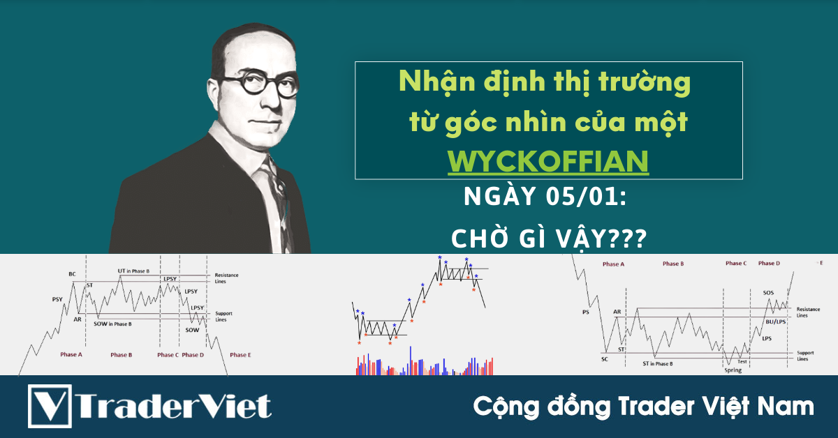 Nhận định Thị Trường theo Phương pháp Wyckoff của một Wyckoffian - 05/01/2022: Chờ gì vậy???
