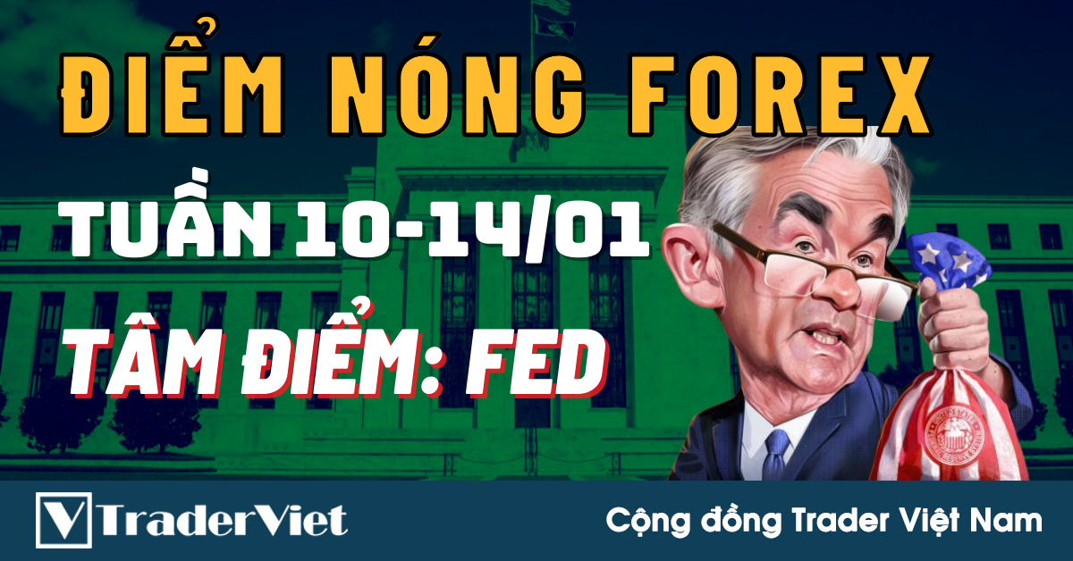 Điểm Nóng Forex Tuần 10-14/01 - FED Lại Là Tâm Điểm