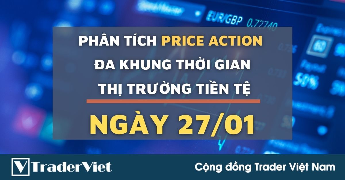 Phân tích Forex hôm nay (27/01) - Phiên Âu - Phân tích Price Action Đa khung thời gian