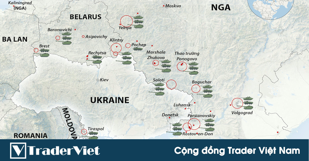 Thị trường sẽ thế nào nếu xảy ra chiến tranh tại Ukraine? Lịch sử cho thấy điều gì?