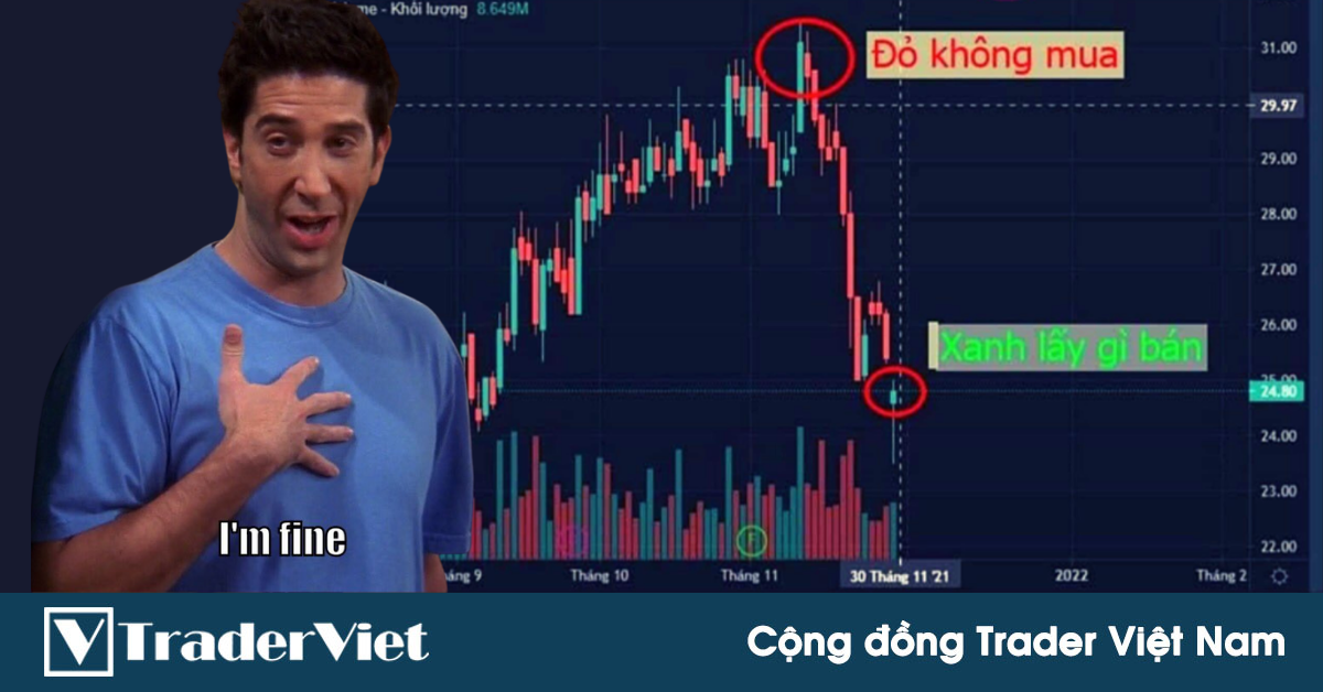 Điểm nóng MXH 24/02 - Cộng đồng Trader Việt Nam: "Đỏ không mua, xanh lấy gì bán" và cái kết...