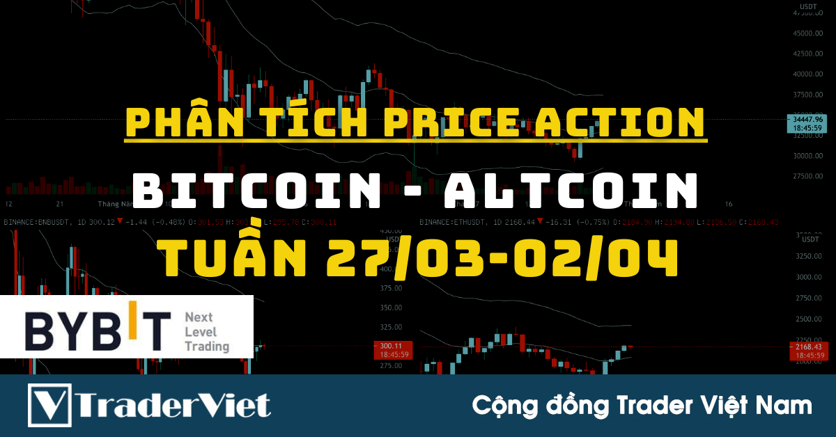 Phân Tích BITCOIN - ALTCOIN Theo Price Action Tuần 27/03-02/04