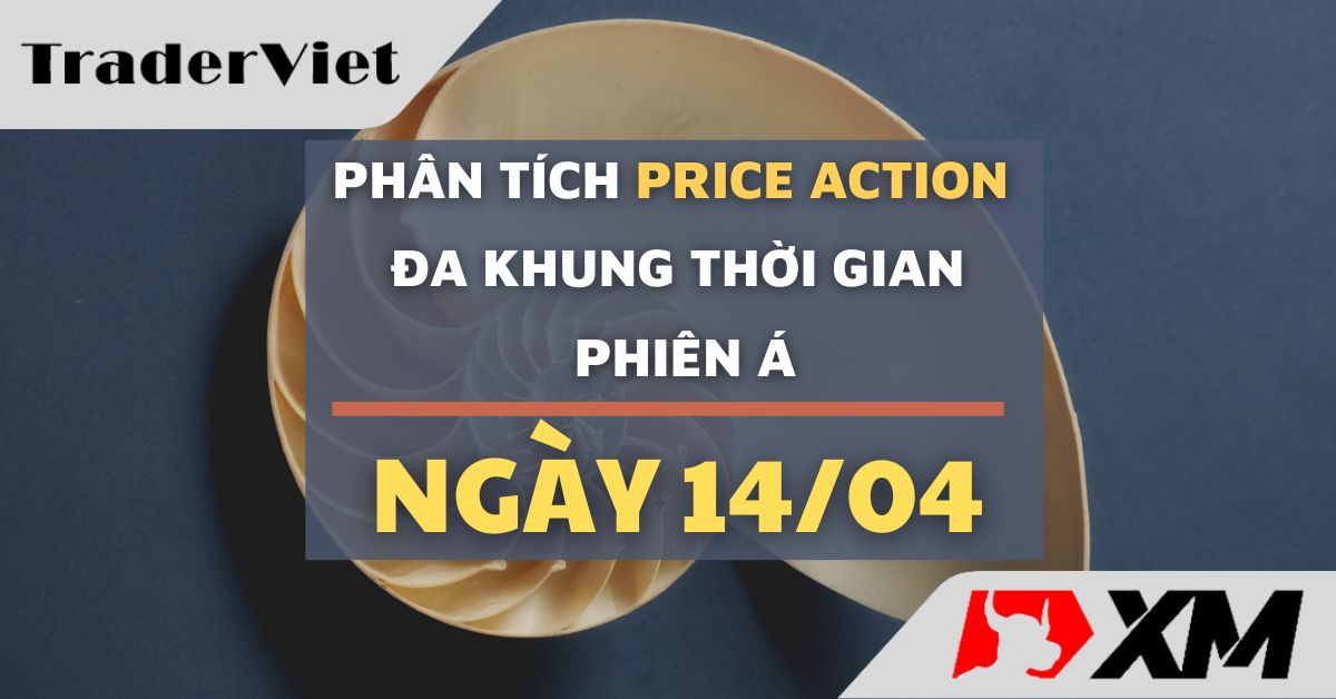 Phân tích Forex và Vàng hôm nay (14/04) - Phiên Á - Phân tích Price action Đa khung thời gian